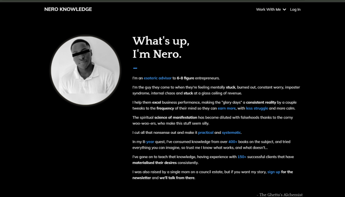 Nero Knowledge – The Metaphysical Money Manual